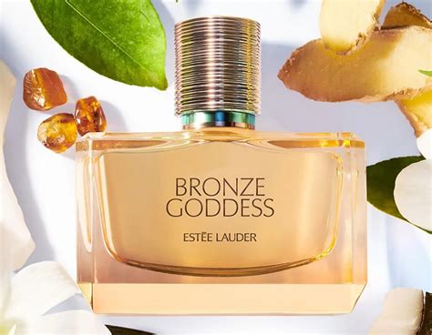 bronze goddess estee lauder sample.